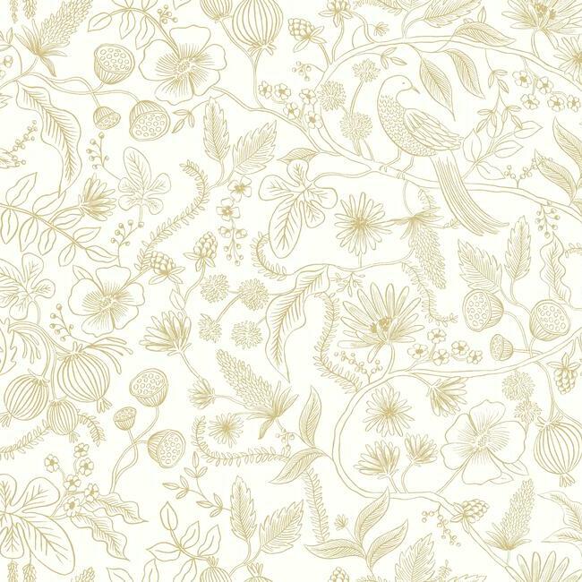 aviary-premium-premium-peel-stick-wallpaper-metallic-gold-and-yellow-york-wallcoverings-psw1309rl