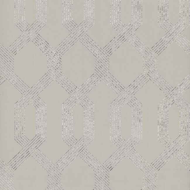Viva Lounge Silver Metallic Wallpaper - York Wallcoverings - Y6221204 - York Wallcoverings Wallpaper