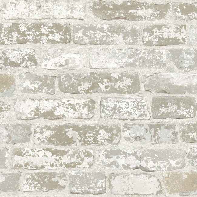 Up the Wall Off White & Grey Wallpaper - York Wallcoverings - RB4304 - York Wallcoverings Wallpaper