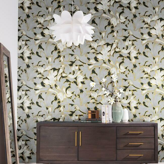 acanthus-toss-wallpaper-black-grey-york-wallcoverings-nv5510