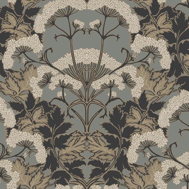yarrow-nouveau-wallpaper-charcoal-gold-york-wallcoverings-nv5557
