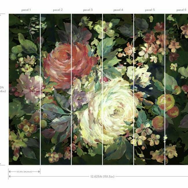 impressionist-floral-wall-mural-red-black-york-wallcoverings-mu0246m