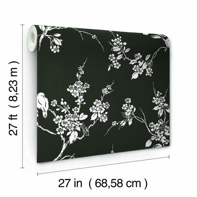 imperial-blossoms-branch-wallpaper-black-white-york-wallcoverings-ss2589