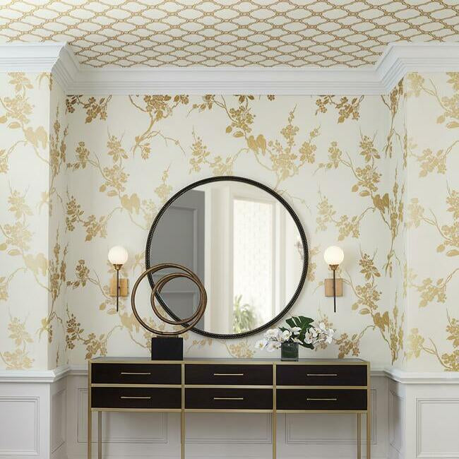 imperial-blossoms-branch-wallpaper-gold-metallic-york-wallcoverings-ss2590