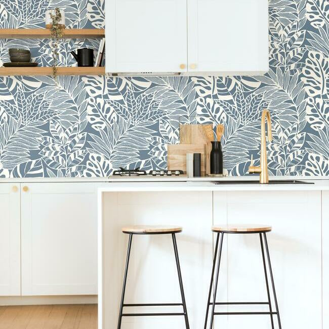 jungle-leaves-wallpaper-blue-york-wallcoverings-ss2576