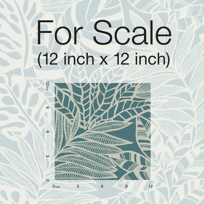 jungle-leaves-wallpaper-teal-york-wallcoverings-ss2572