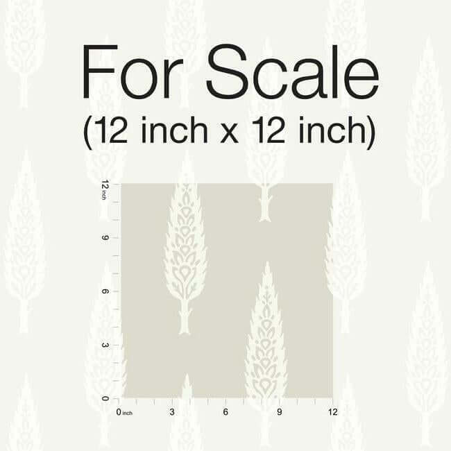 juniper-tree-taupe-wallpaper-york-wallcoverings-ss2606 - York Wallcoverings Wallpaper