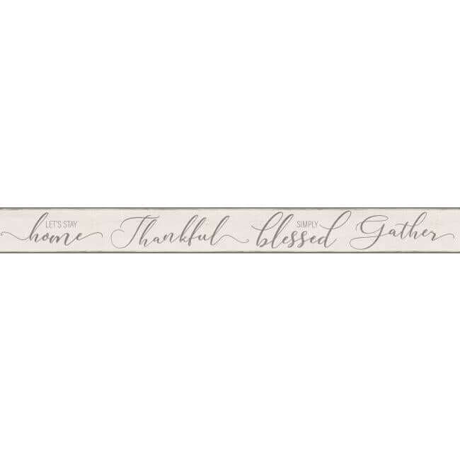 lets-stay-home-cream-grey-border-york-wallcoverings-fh4097bd - York Wallcoverings Wallpaper