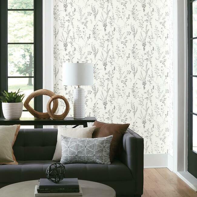 wildflower-sprigs-wallpaper-black-white-york-wallcoverings-fh4026