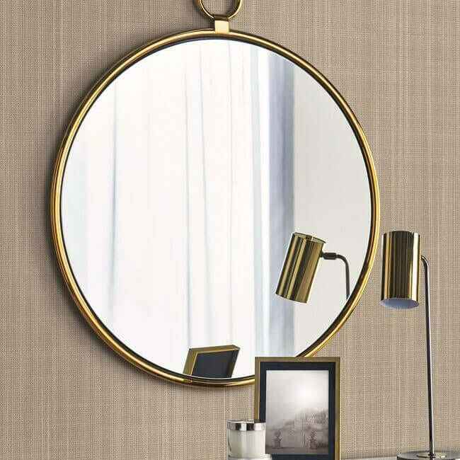 Basket Weave Taupe Metallic Wallpaper - York Wallcoverings - 5253 - York Wallcoverings Wallpaper
