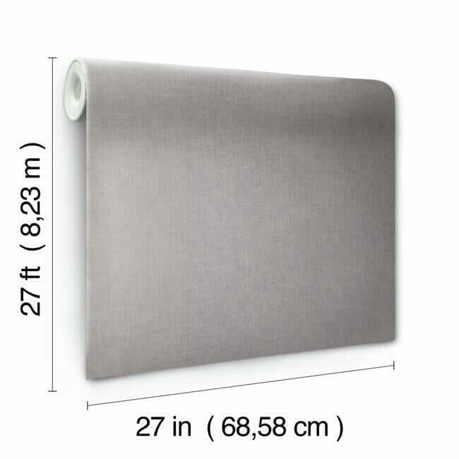 gesso-weave-wallpaper-grey-york-wallcoverings-5953 - York Wallcoverings Wallpaper