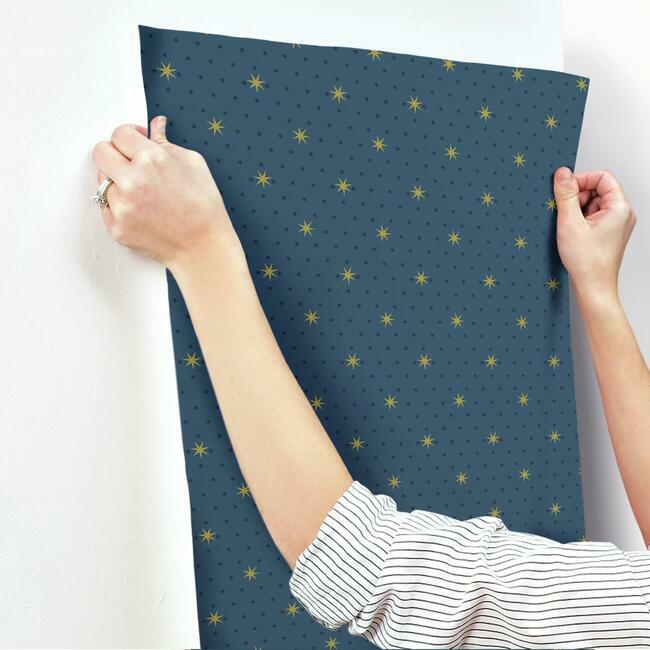 stella-star-wallpaper-navy-york-wallcoverings-sp1498