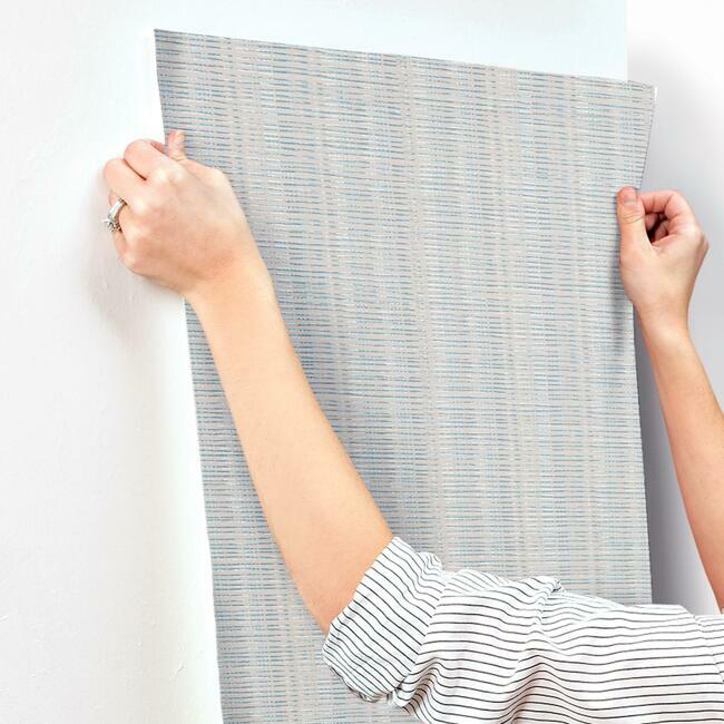 broken-boucle-stripe-wallpaper-putty-blue-mix-york-wallcoverings-sr1517