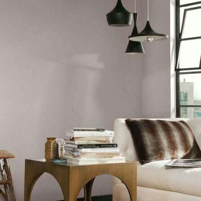 Lavender Grey Swept Chevron Wallpaper - York Wallcoverings - SR1601 - York Wallcoverings Wallpaper