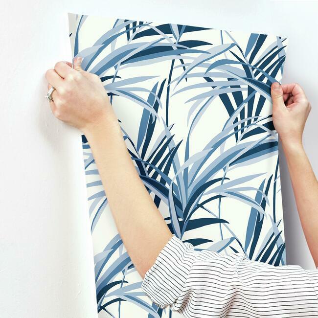 tropical-paradise-wallpaper-blues-white-york-wallcoverings-tc2602