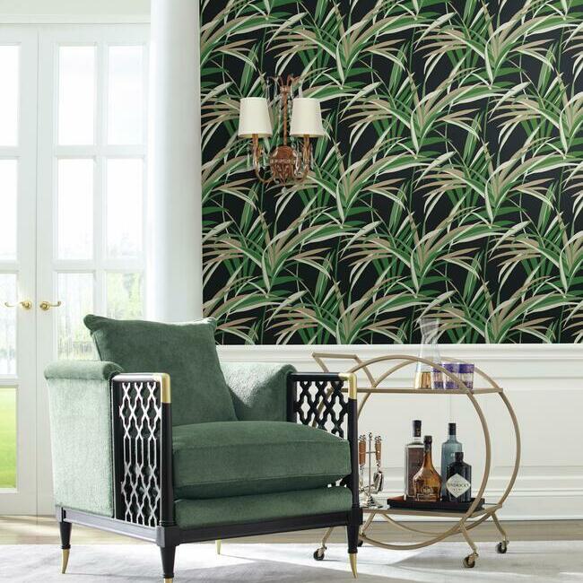 tropical-paradise-wallpaper-greens-black-york-wallcoverings-tc2606
