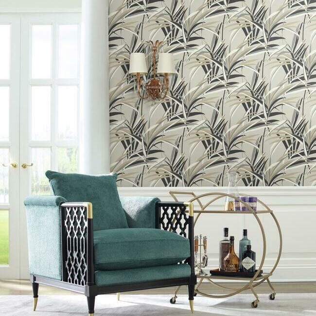 tropical-paradise-wallpaper-neutrals-taupe-york-wallcoverings-tc2604