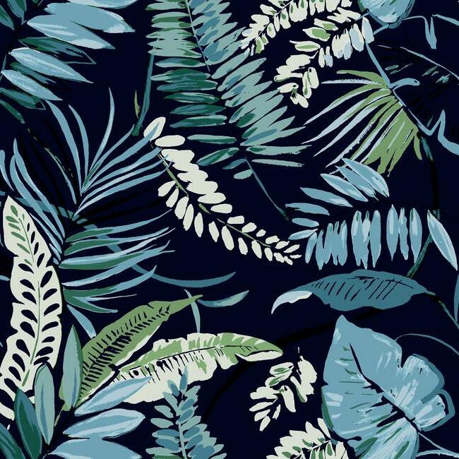 tropical-toss-wallpaper-navy-york-wallcoverings-tc2623