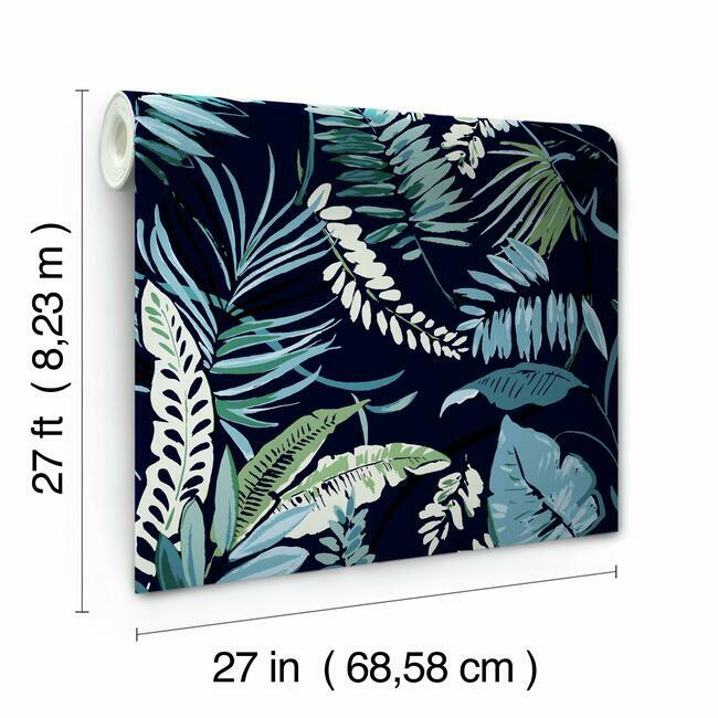 tropical-toss-wallpaper-navy-york-wallcoverings-tc2623