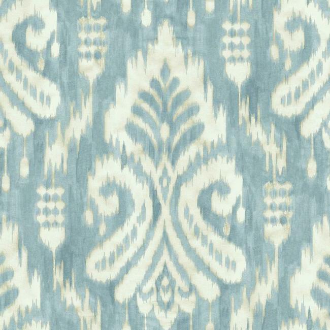 hawthorne-ikat-wallpaper-blue-york-wallcoverings-tc2644