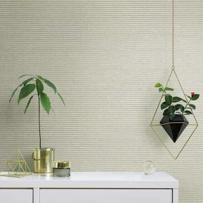 Boucle Tan Wallpaper - York Wallcoverings - TC2662 - York Wallcoverings Wallpaper