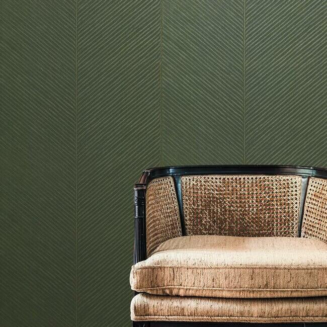 palm-chevron-wallpaper-green-gold-york-wallcoverings-tc2693