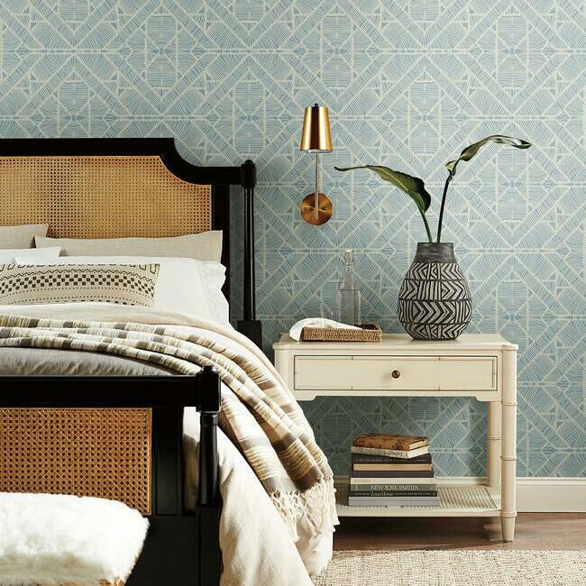 diamond-macrame-wallpaper-blue-york-wallcoverings-tc2704