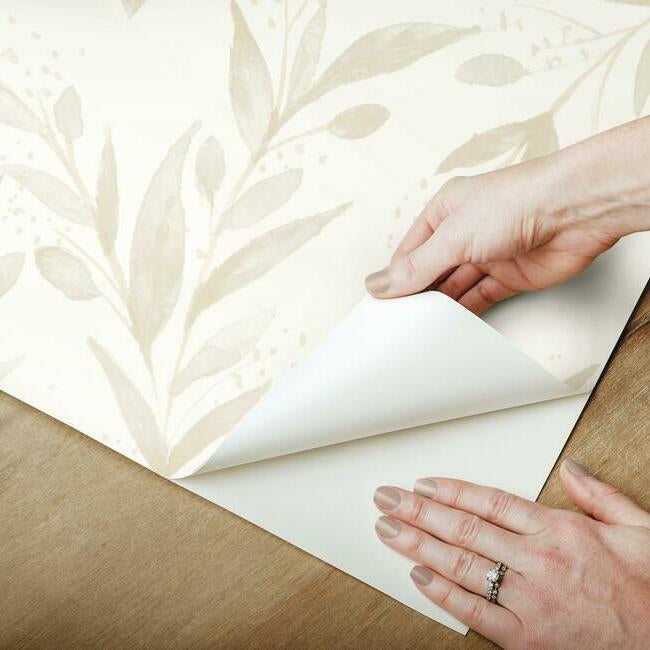 olive-branch-premium-peel-stick-wallpaper-beige-york-wallcoverings-psw1158rl