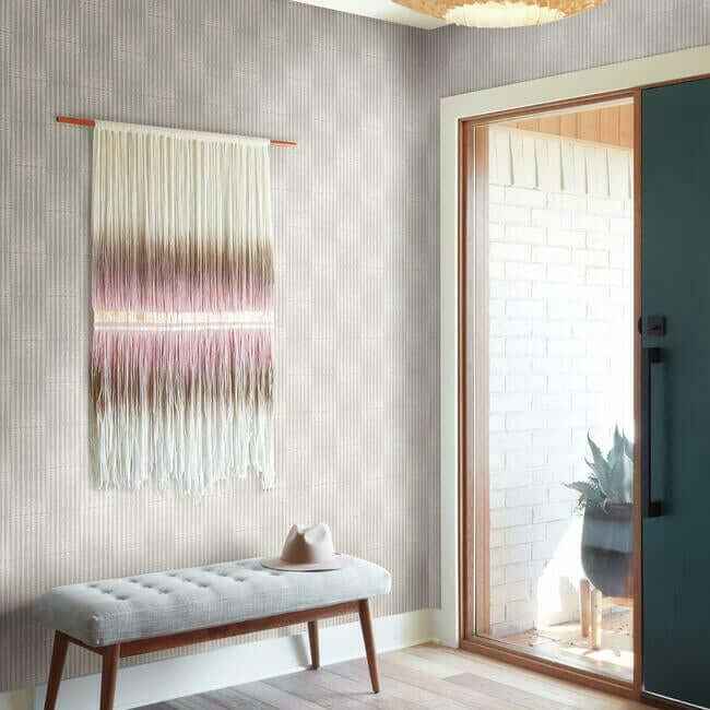 Magnolia Home Vantage Point Grey Peel & Stick Wallpaper - York Wallcoverings - PSW1014RL - York Wallcoverings Wallpaper