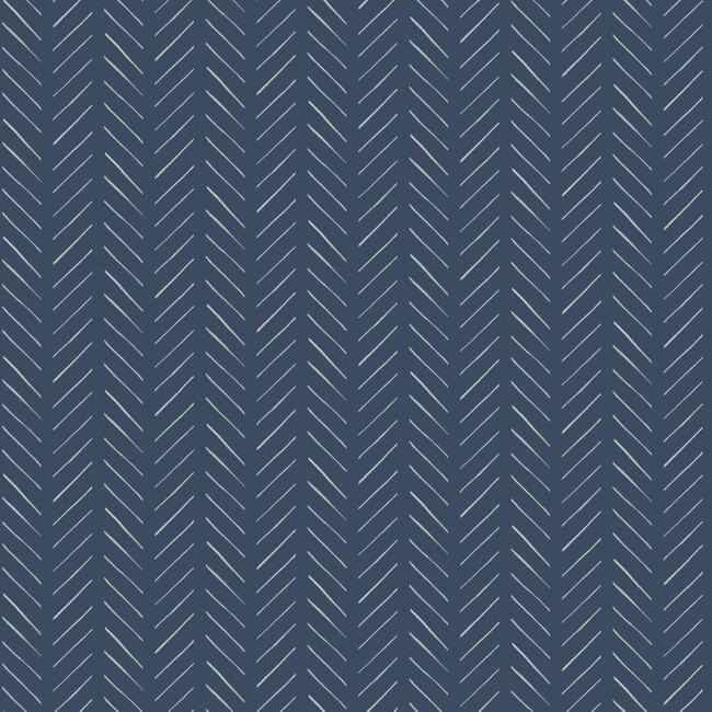 Magnolia Home Pick-Up Sticks Blue Peel & Stick Wallpaper - York Wallcoverings - PSW1022RL - York Wallcoverings Wallpaper