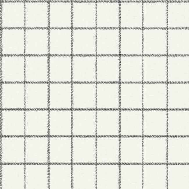 Magnolia Home Sunday Best Black Peel & Stick Wallpaper - York Wallcoverings - PSW1023RL - York Wallcoverings Wallpaper