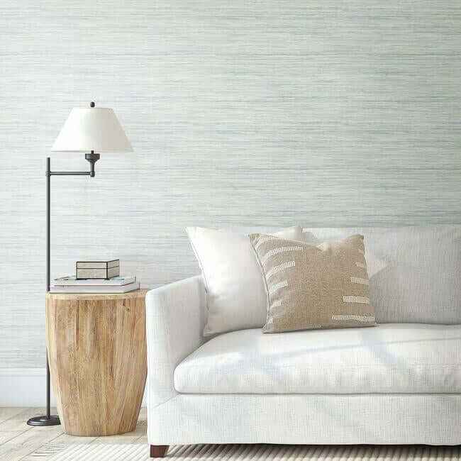 Bahiagrass Blue Wallpaper - York Wallcoverings - CV4415 - York Wallcoverings Wallpaper