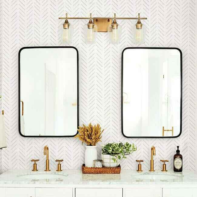 Painted Herringbone Off White Wallpaper - York Wallcoverings - CV4456 - York Wallcoverings Wallpaper