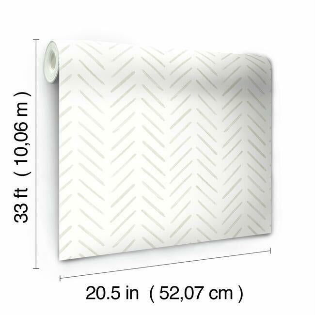 painted-herringbone-wallpaper-sand-york-wallcoverings-cv4456