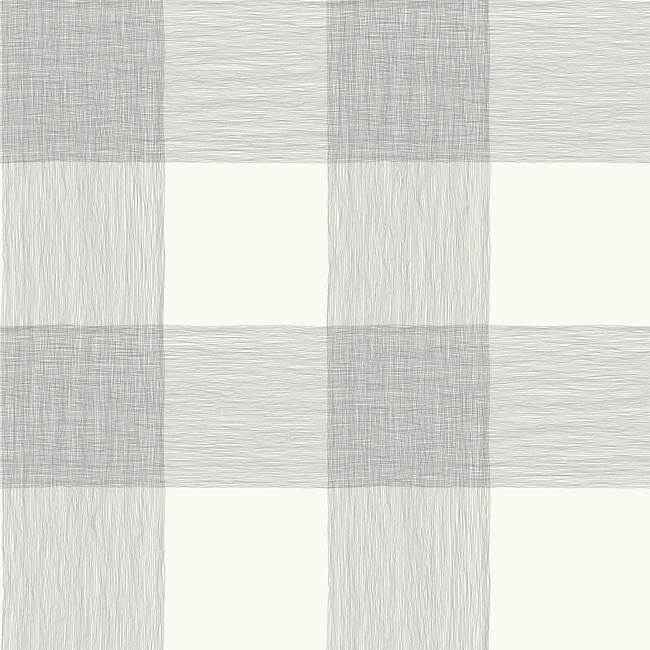 Magnolia Home Common Thread Black & White Peel & Stick Wallpaper - York Wallcoverings - PSW1000RL - York Wallcoverings Wallpaper
