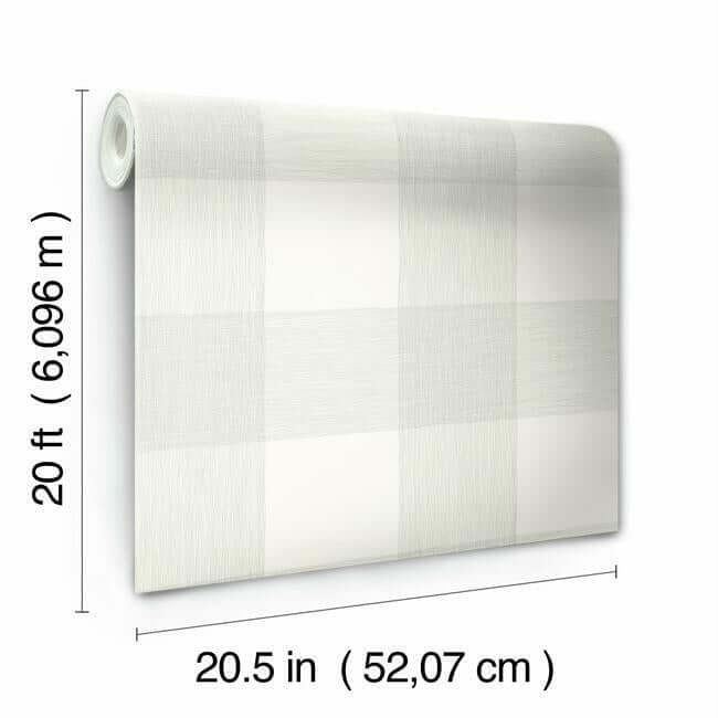 common-thread-premium-peel-stick-wallpaper-fog-green-york-wallcoverings-psw1155rl - York Wallcoverings Wallpaper
