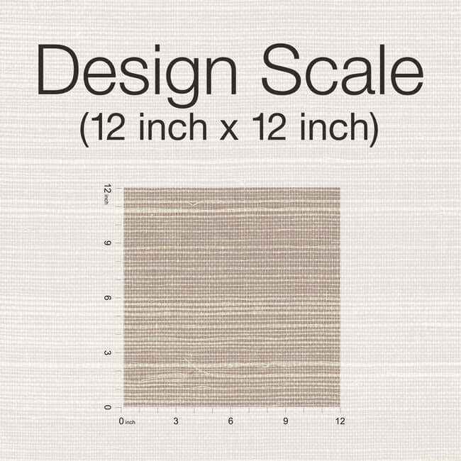 Plain Sisal Grasscloth White Wallpaper - York Wallcoverings - VG4406 - York Wallcoverings Wallpaper