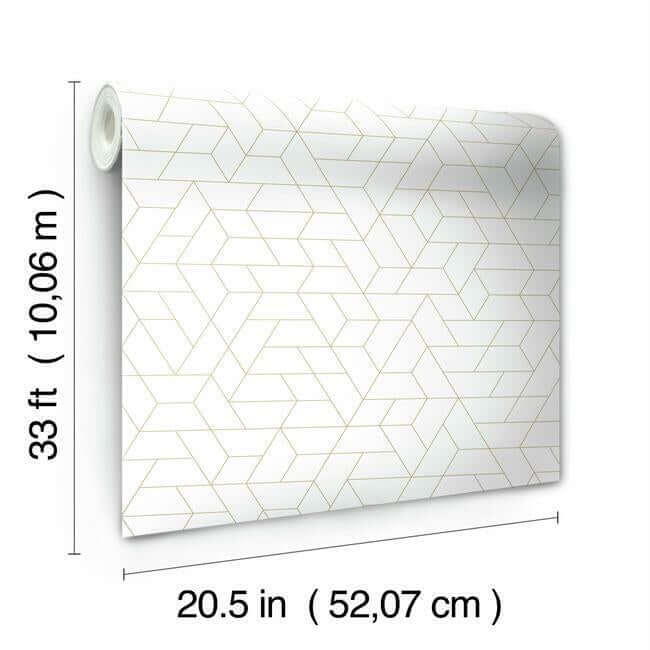 point-of-view-wallpaper-gold-york-wallcoverings-sw7456 - York Wallcoverings Wallpaper