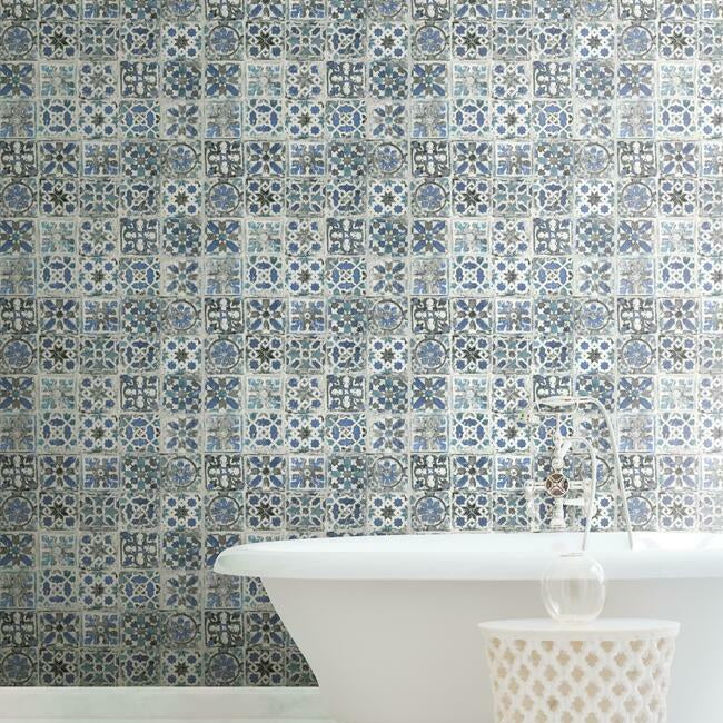 encaustic-tile-premium-premium-peel-stick-wallpaper-lapis-york-wallcoverings-psw1302rl