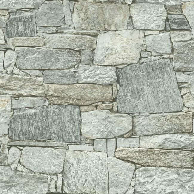 chateau-stone-grey-beige-peel-stick-wallpaper-york-wallcoverings-psw1307rl - York Wallcoverings Wallpaper