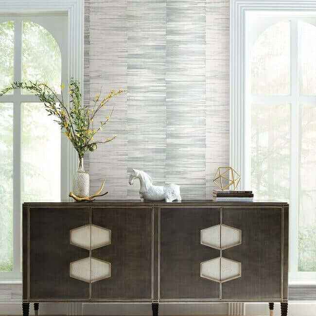Artist's Palette Blue & Grey Wallpaper - York Wallcoverings - OS4238 - York Wallcoverings Wallpaper