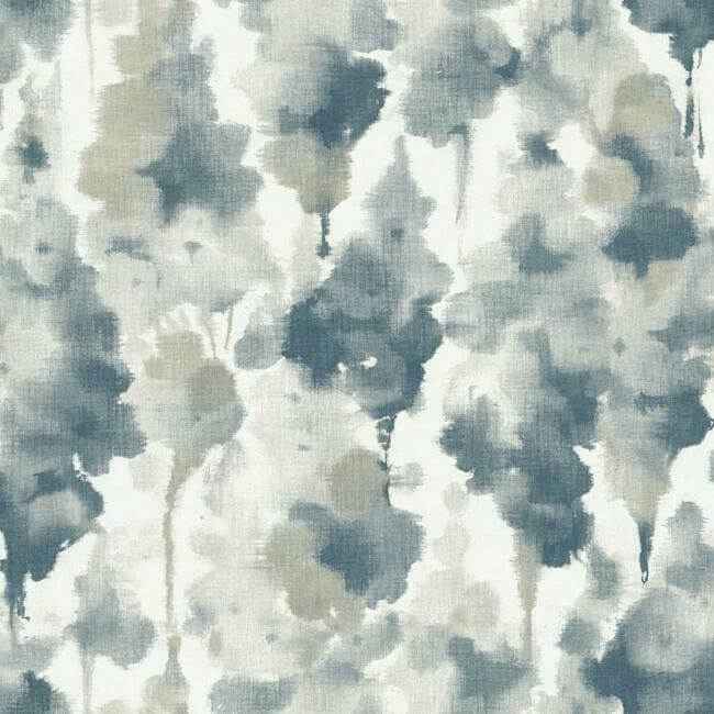 Mirage Navy Wallpaper - York Wallcoverings - OS4291 - York Wallcoverings Wallpaper
