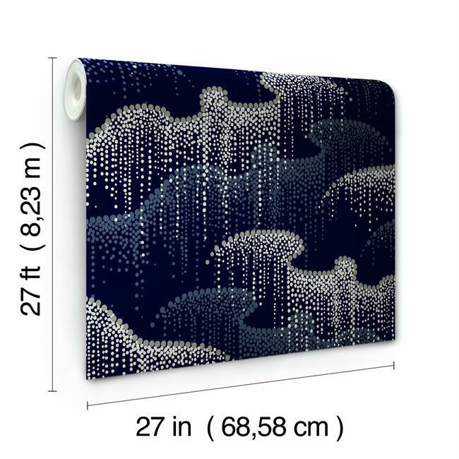 moonlight-pearls-wallpaper-navy-york-wallcoverings-os4264