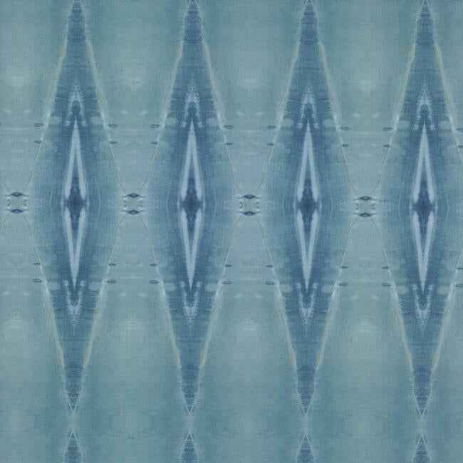 Origin Blue Wallpaper - York Wallcoverings - DA3563N - York Wallcoverings Wallpaper