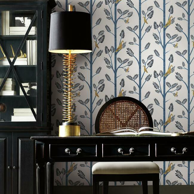 aviary-branch-premium-peel-stick-wallpaper-goldfinch-cobalt-york-wallcoverings-psw1236rl