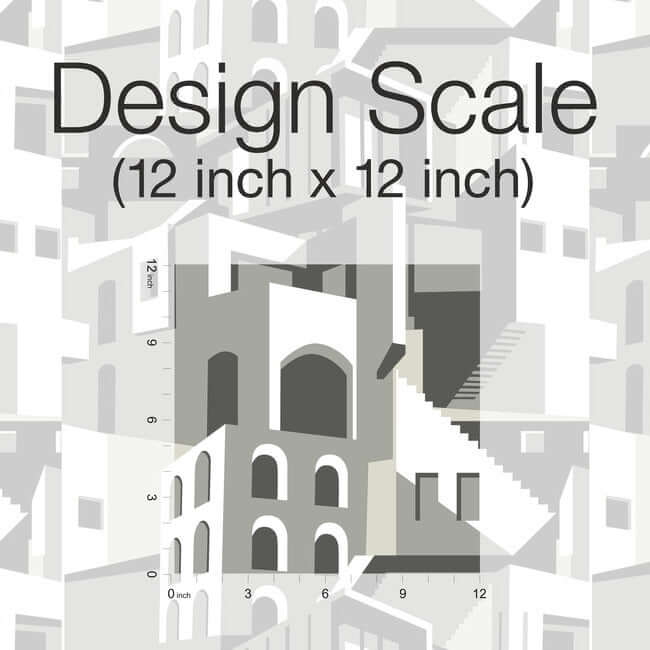 arch-architectural-grey-peel-stick-wallpaper-york-wallcoverings-psw1247rl - York Wallcoverings Wallpaper