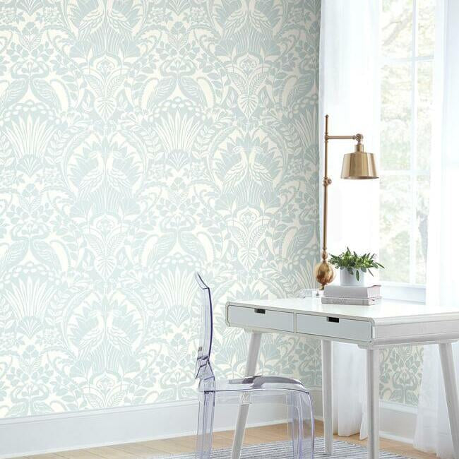 egret-damask-wallpaper-sky-blue-york-wallcoverings-dm4999