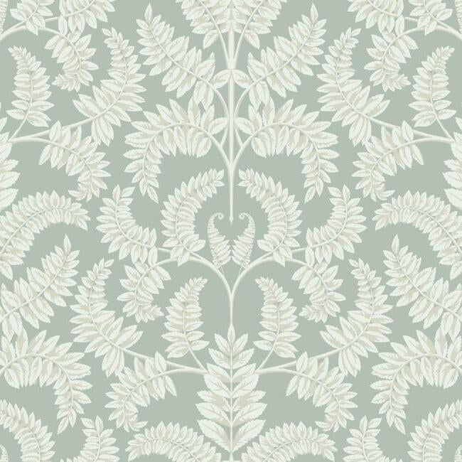 royal-fern-damask-wallpaper-eucalyptus-york-wallcoverings-dm4964