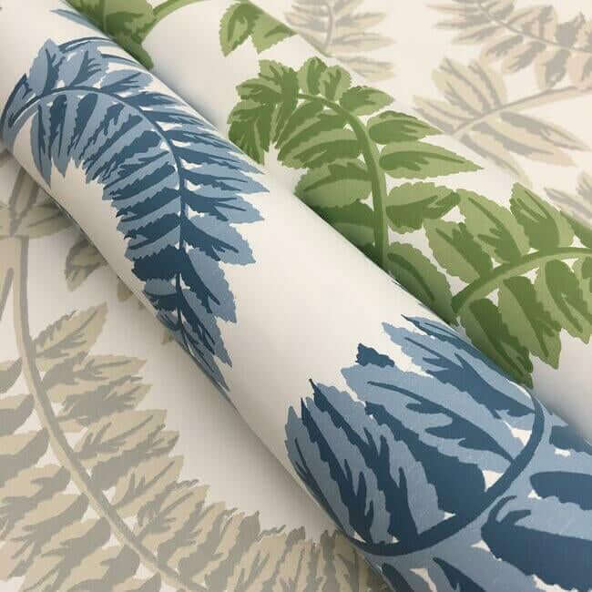 royal-fern-damask-green-wallpaper-york-wallcoverings-dm4961 - York Wallcoverings Wallpaper