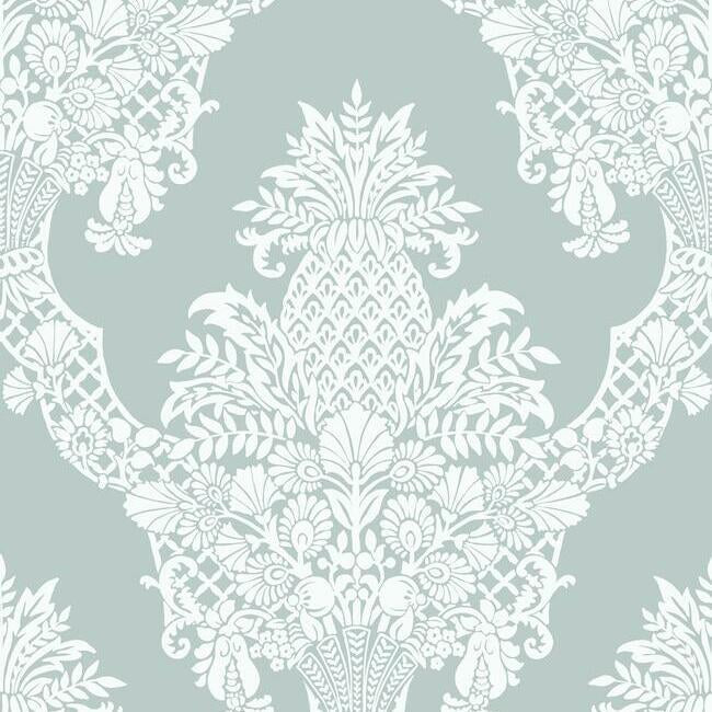 pineapple-wallpaper-sea-blue-york-wallcoverings-dm4973